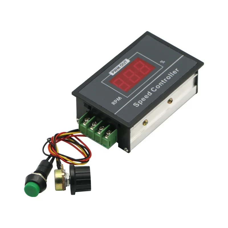 Controlador de velocidad del Motor, módulo PWM, 1 piezas, 30A, 0 ~ 100%, CC ajustable 6V, 12V, 24V, 48V