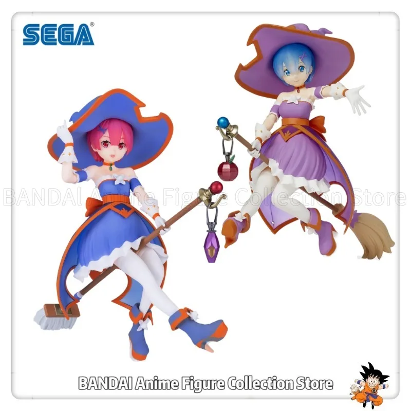 

In Stock Original Super Premium Re: ZERO - Starting Life in Another World - Remu/Ramu Witch Ver Model Toys Gifts Collection