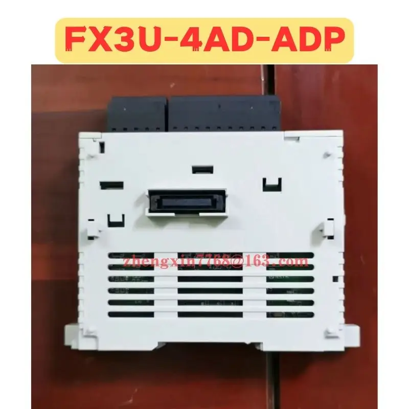 Second-hand Module  FX3U-4AD-ADP FX3U 4AD ADP Normal Function Tested OK