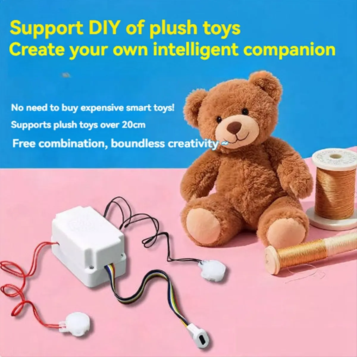 

Для Xiaozhi AI Voice Chat Robot Box ESP32-C3 Макетная плата 4G AI Box Toy AI Conversation Technology для DIY AI Toys