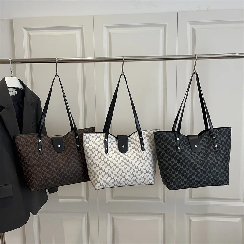 

Women's Luxury Large Capacity Tote Bag - College Student Class & Work Commute Bag, Shoulder & Handheld