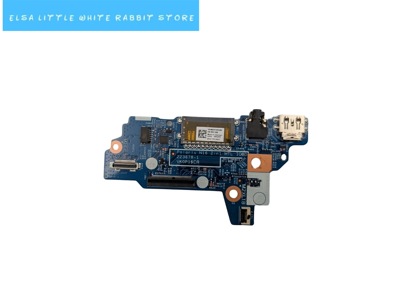 FOR Dell Inspiron 16 7640 2-in-1 Power Button USB Audio Board