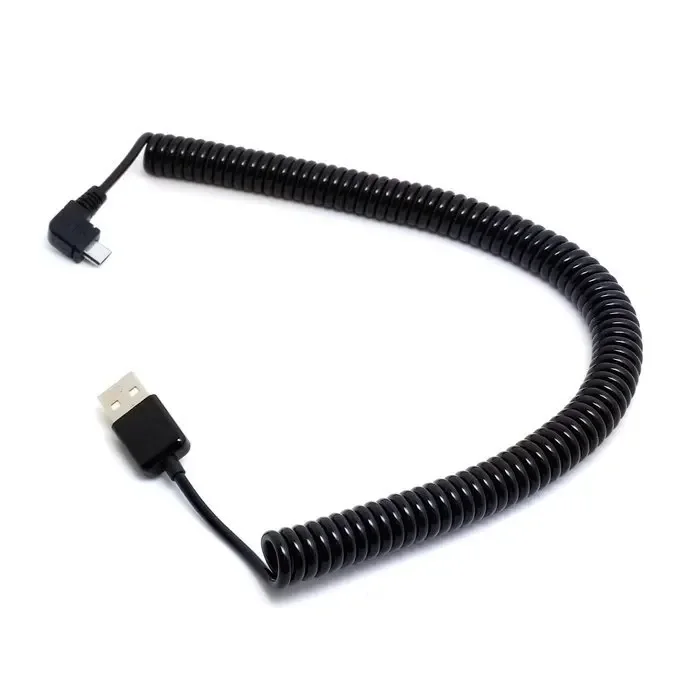 Ângulo reto 90 graus usb 2.0 micro macho para um tipo macho cabo de dados estiramento 3m 10 pés para tablet 300cm, frete grátis