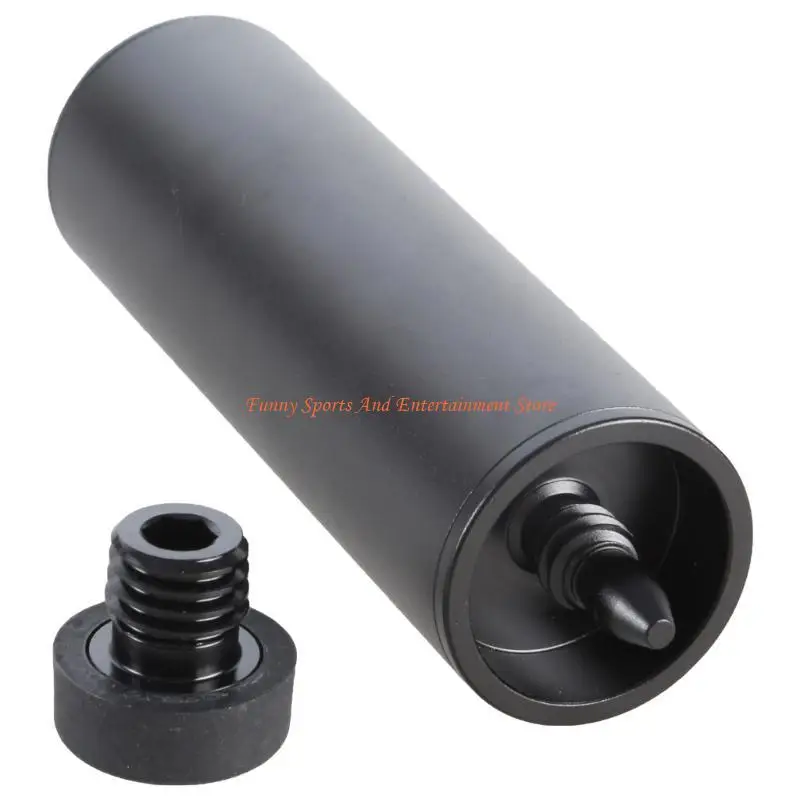 C4DE Solid Pool Cue Extension Billiard Pool Cue Extension for Mezz Cue Billiard Accessory