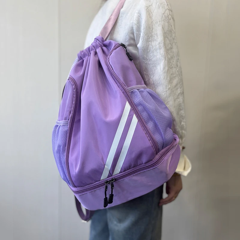 Mochila deportiva para gimnasio para mujer, mochila grande para acampar, fútbol, baloncesto, grandes zapatos deportivos, Bolsas escolares, mochilas de viaje de fin de semana para mujer