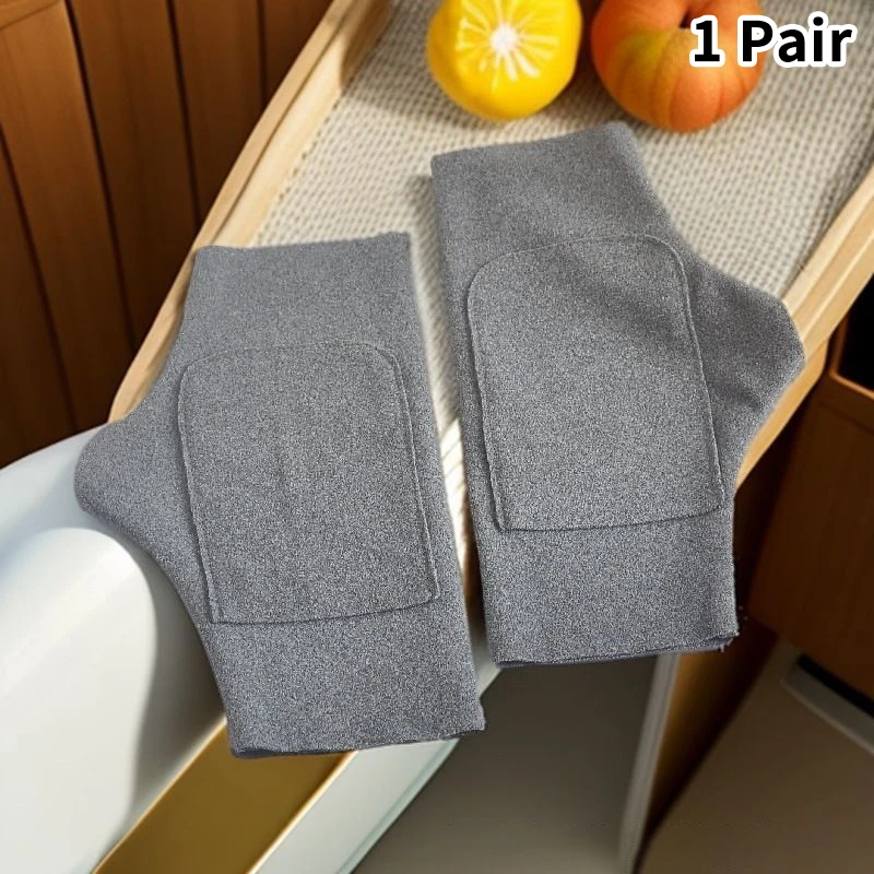 1 زوج أزياء المرأة الدافئة أصابع قفازات لينة بلون نصف اصبع قفازات شاشة تعمل باللمس المخملية القفازات الشتاء جيب تصميم