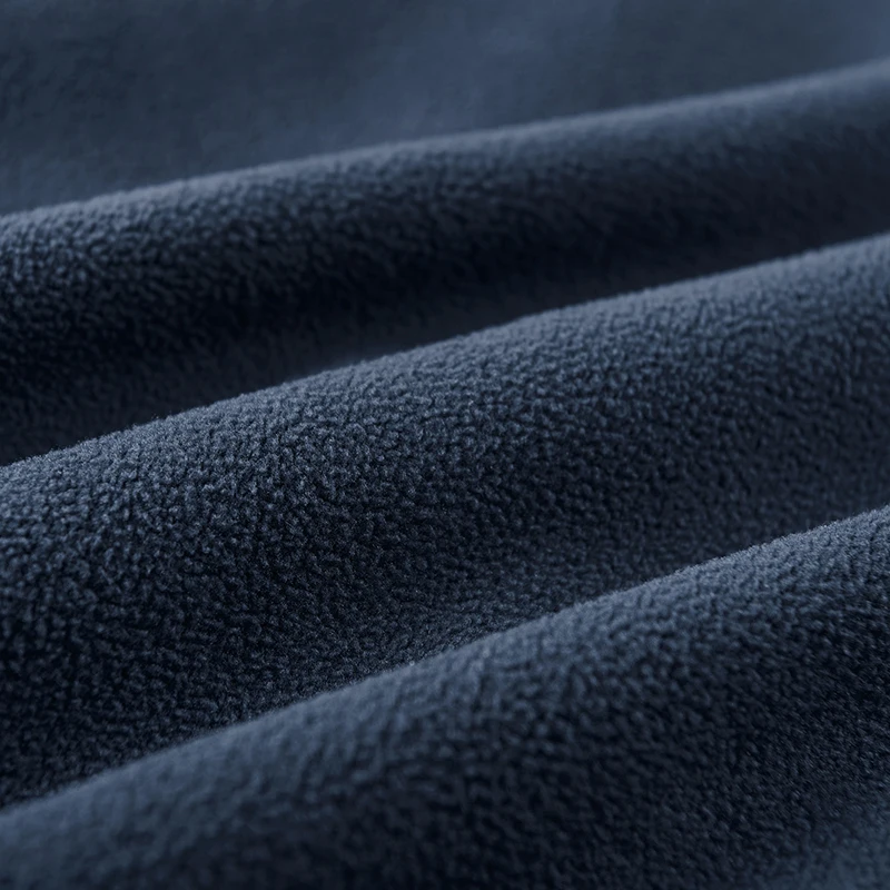 2025 Fleece-Herrenmantel, verdickt, warm, winddicht, lockerer Outdoor-Kragen, Fleece-Kapuzenjacke, norwegisch bedruckt, guter Soldat – Detail 7
