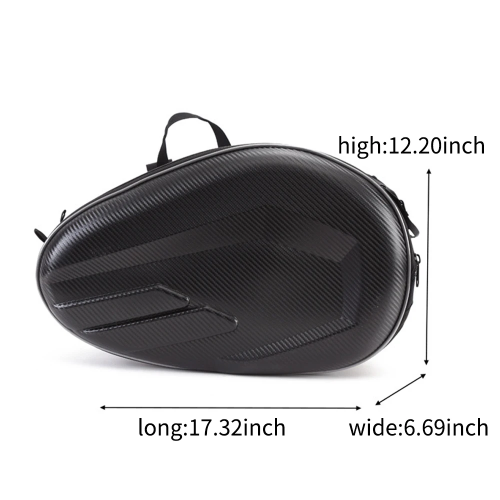 Motorcycle side bag, racing, rider saddle bag, motorcycle riding, helmet and mobile phone can be placed, waterproof storage bag