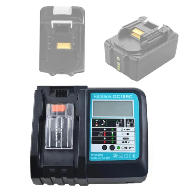 Makita 18v drill battery charger sales
