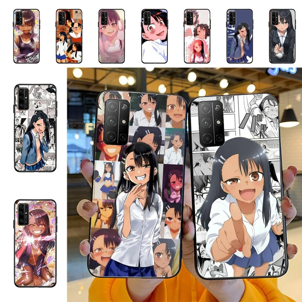 Nagatoro San Anime Phone Case For Huawei Y9 6 7 5 Prime Enjoy 7s 7 8 plus 7a 9e 9plus 8E Lite Psmart Shell