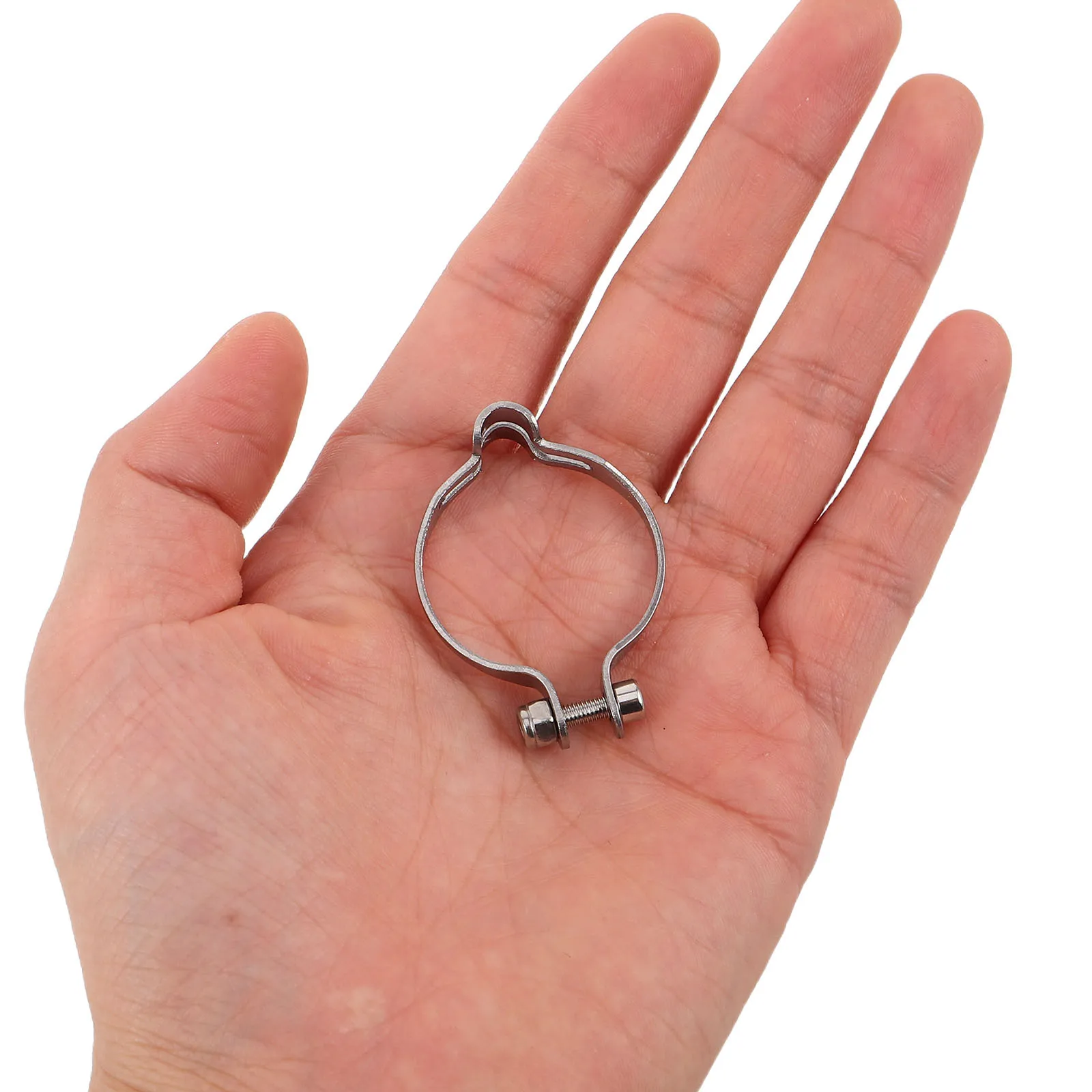 

4pcs 25.4Mm Adjustable Bicycle Line Pipe Clamp Metal Cable Clamps For Brake Shift Housing Guide Cable Management Clip Mounting