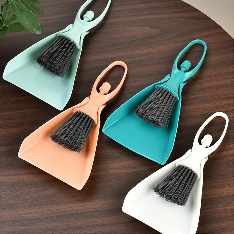 Pet Poop Cleaning Set, Desktop Brush and Dustpan, Easy and Efficient Cleaning, 1Pc