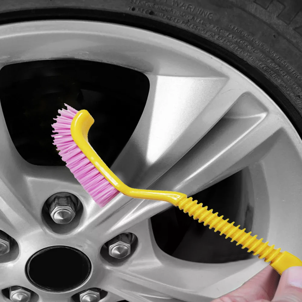 

Car Brushes with Hook for Auto Interior Cleaning Detailing Brush Door Slot Dead Corner Wheel Cleaner Car Washing Detailing Brush