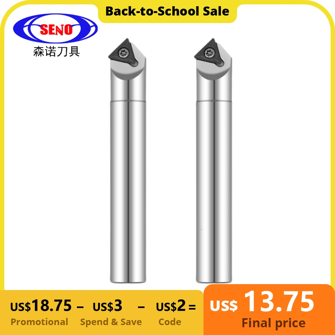 

SENO SSP 45 CNC Chamfering Tool Holder Indexable 45 90 Degree Chamfer Cutter For TCMT Carbide Inserts Lathe Machine ToolHolder