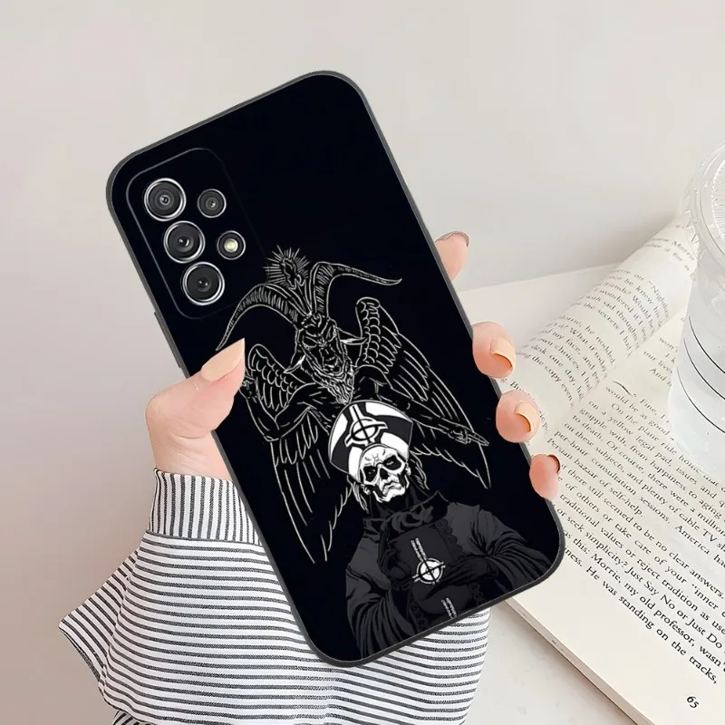 Ghost Heavy Metal Band Phone Case Accessories For Samsung A13 A31 A21 A02 A33 A22 A53 A52 A73 A32 A50 A20 A40 A23 Back Cover