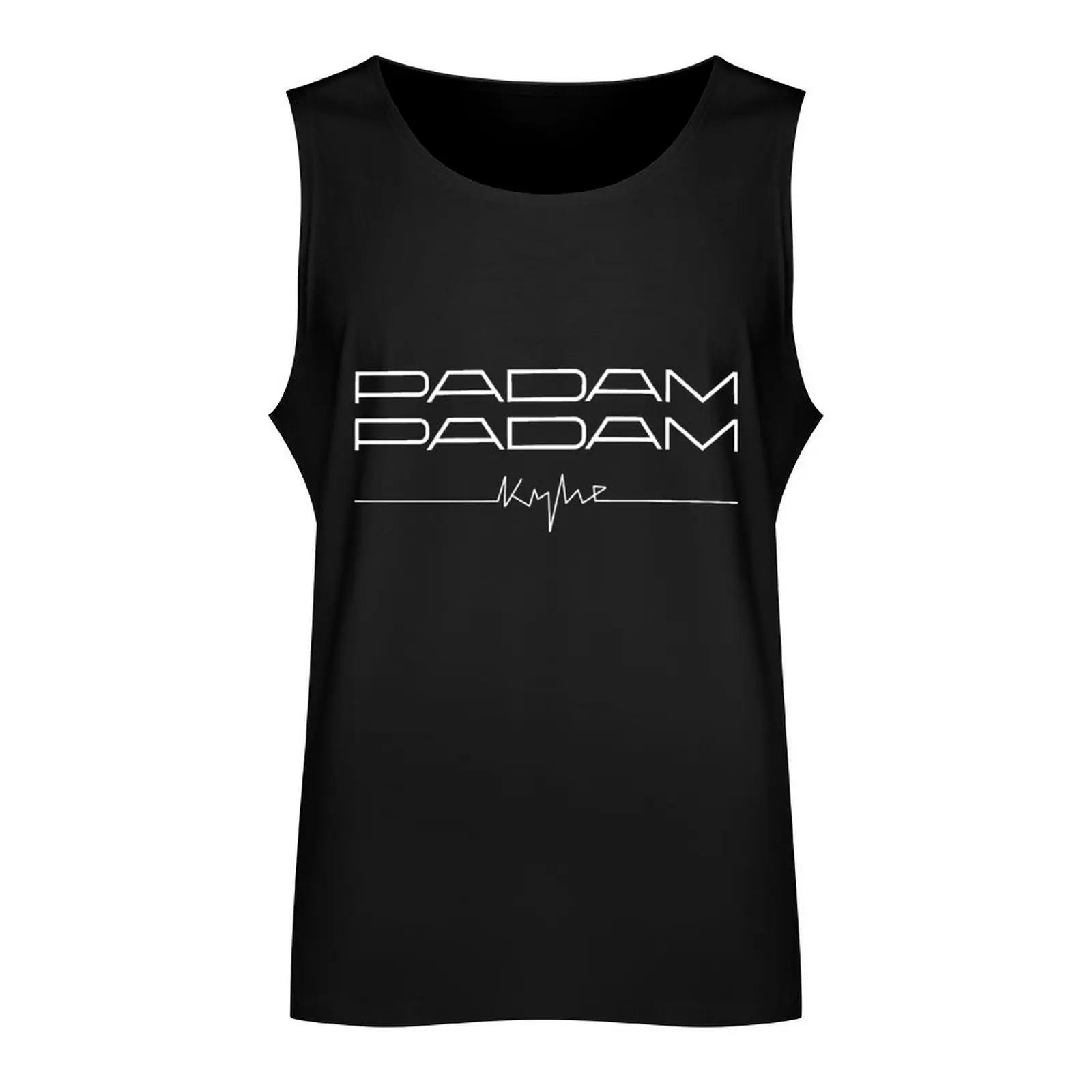 Kylie Minogue Padam Padam Tank Top gym shirt man bodybuilding Men's gym t-shirts t-shirt for men