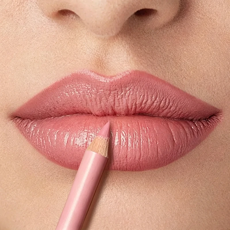 12-Color Waterproof Matte Lip Liner Pencil Lasting Smudge-Proof Lipliner Non-Transfer Formula Precise Outline Lip Pencil Makeup