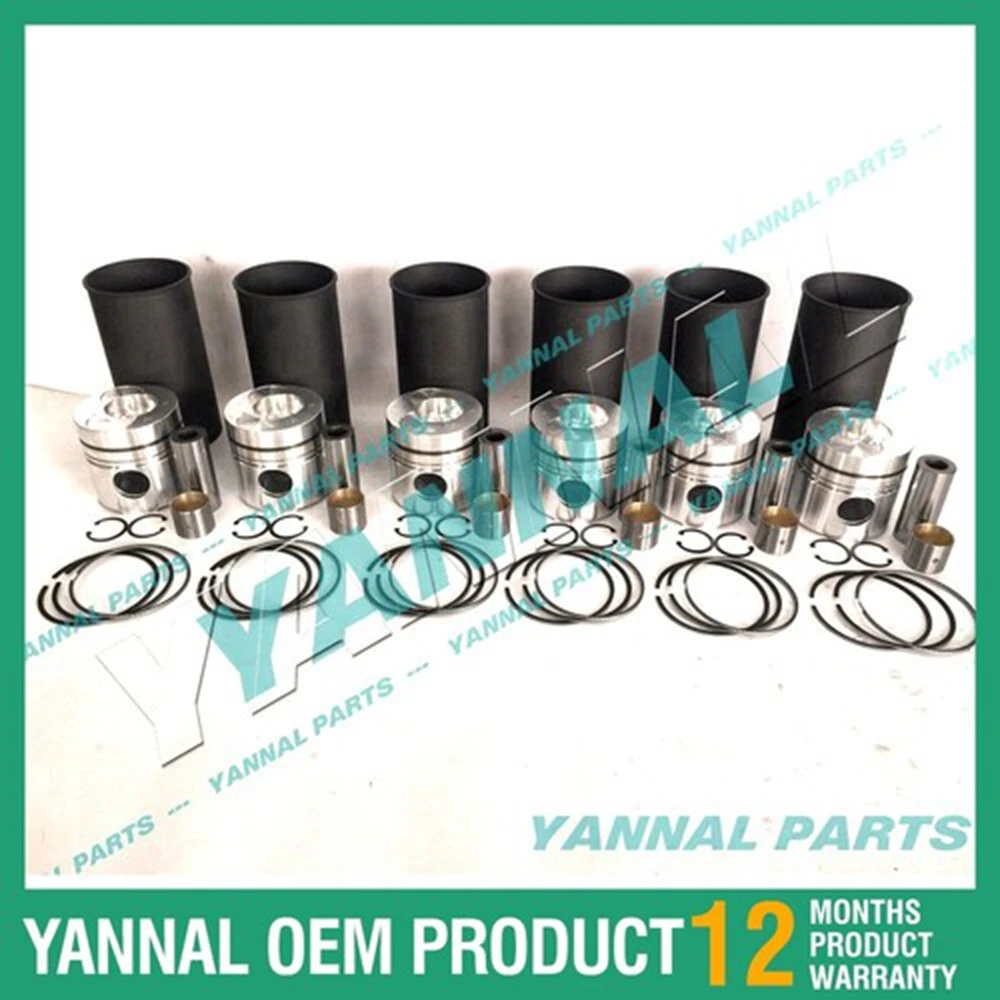 

6x For Nissan Overhaul Rebuild Kit PE6 Engine Spare Parts