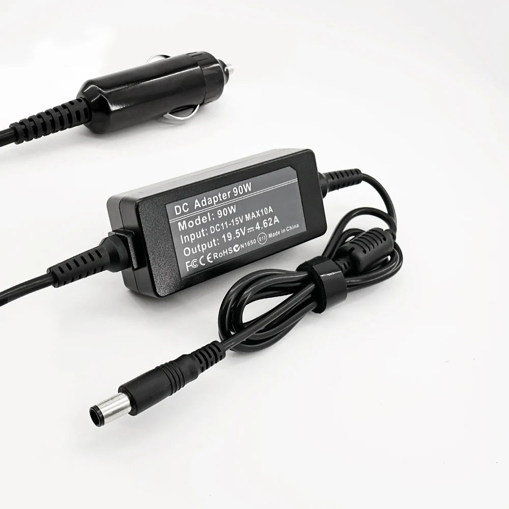1​9.5V 4.62A 90W 7.4X5.0mm Laptop Car Charger for Dell  E4300 E5410 E6320 E6400 E6430 3521 inspiron n5110 Dc Power Adapter