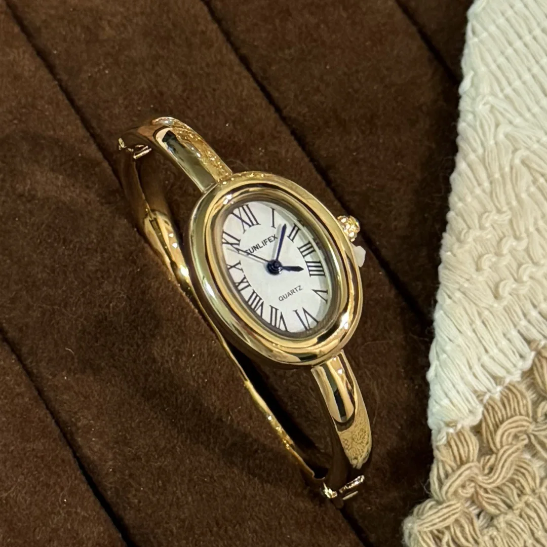 

New Women'S Bracelet Watch, Sophisticated And Versatile Quartz Watch, Trendy Women'S Watch, Watch Accessory, Unique Wristwatch.