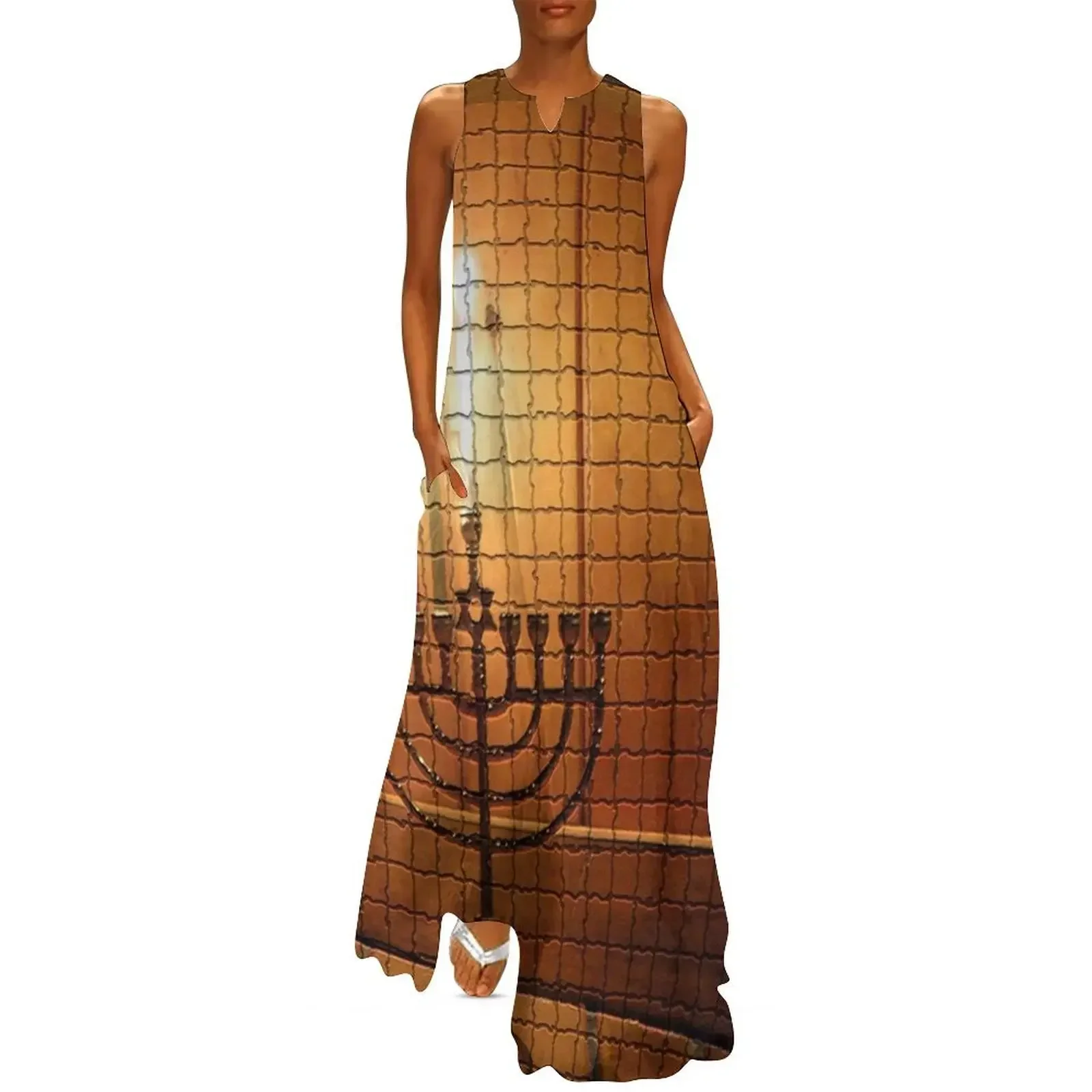

Chanukah Menorah Long Dress Dance dresses Party dresses for women summer dress women 2025 women's clothing trend 2025 Dress