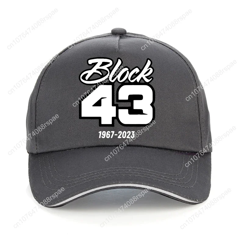 Ken Block 43 Baseballpet Mode Heren Harajuku Grafische Letteropdruk Ken Blok Schedelhoed Unisex Verstelbare Cowboyhoeden