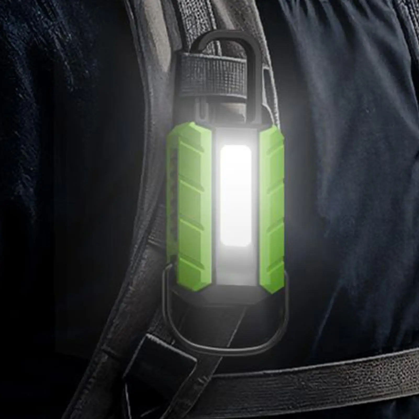 

6-Mode Keychain Flashlight Compact Handheld Torch For Power Outages Night Fishing Running Home Repair Pet Walking Portable Light