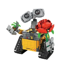 Disney WALL-E&EVE Building Blocks Disney WALL-E Figure Blocks Disney Cartoon Character building block Toys For Kid Birthday Gift