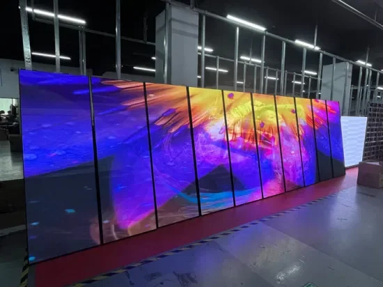 Custom P2.5 LED Display Screen Colorful Energy Poster for Advertising & Promotional Business Standing LED Poster Display - view 5