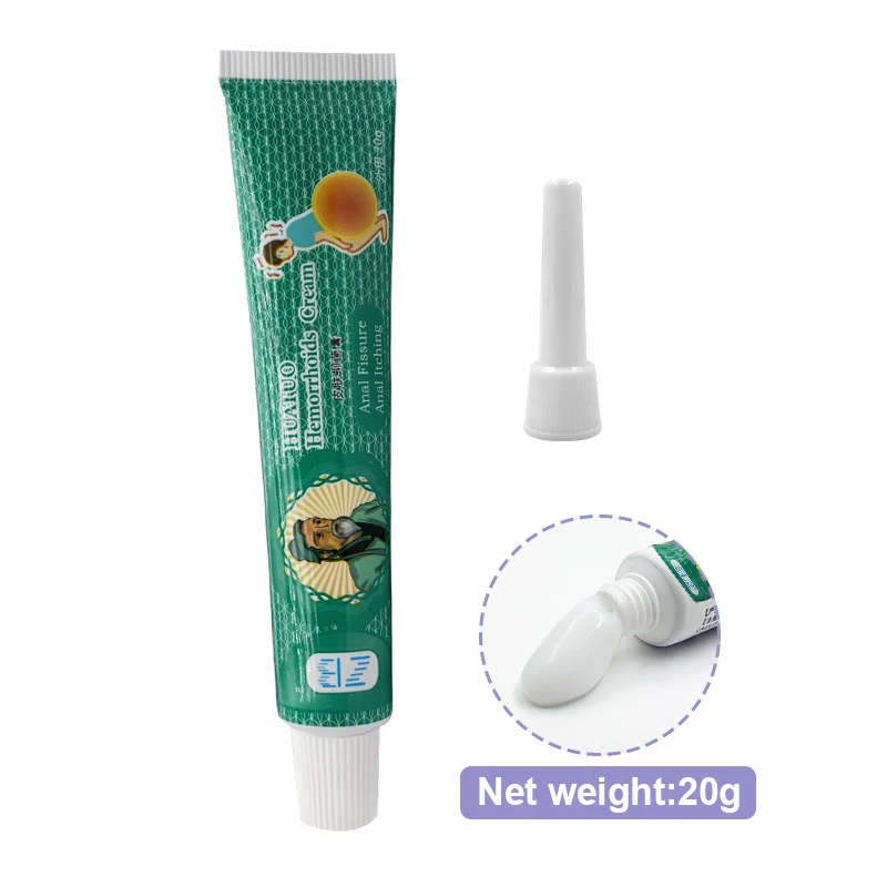 20g Hemorrhoid Ointment Removal Hemorrhoids Care Cream Swelling Bleeding Gel Internal Piles Relieve Anal Anus Herbal Dressing