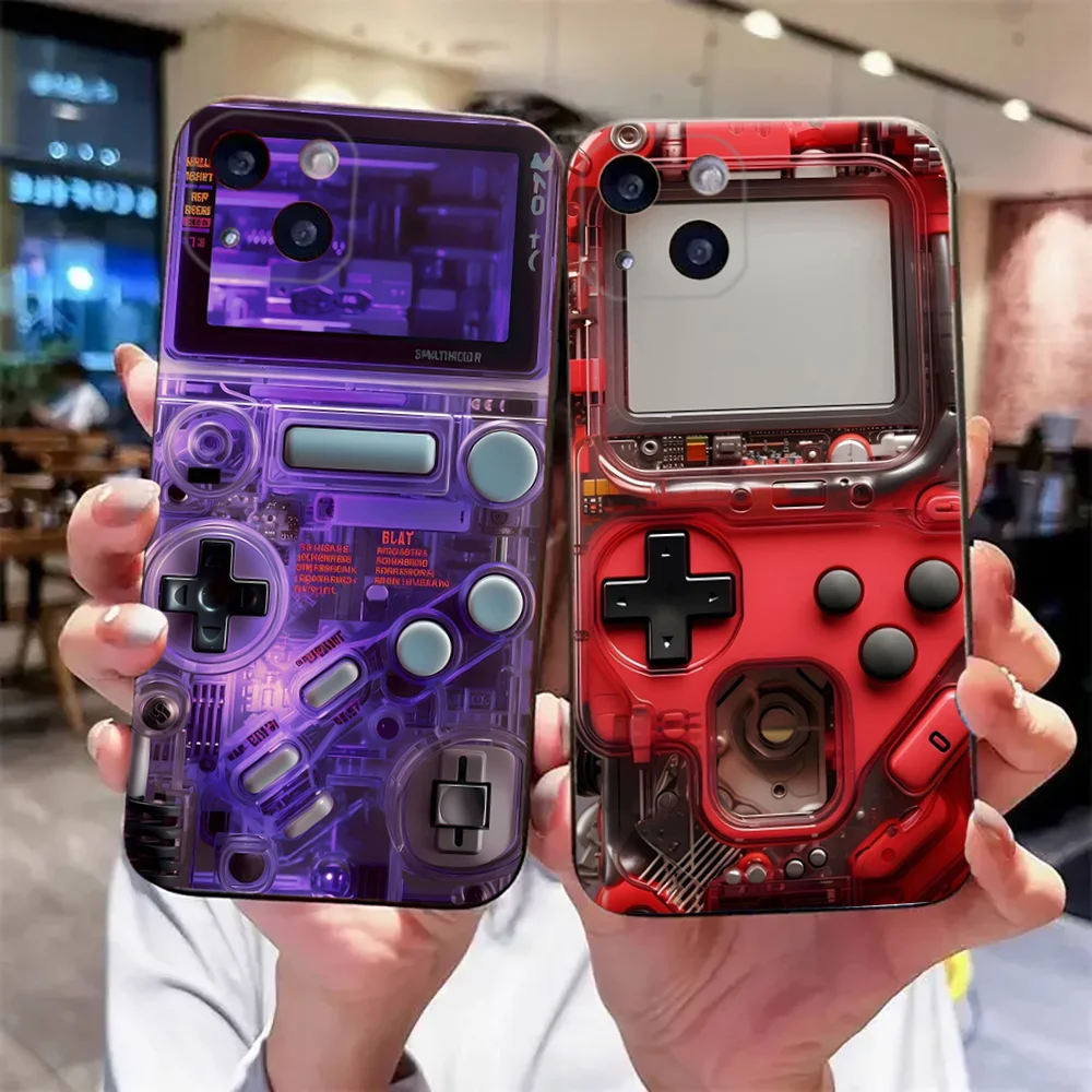 Retro Game Console G-Gameboy Phone Case For Iphone 15 11 13 14 Pro Max 7 8 Plus X Xr Xs Max Se2020 12mini Cover Case