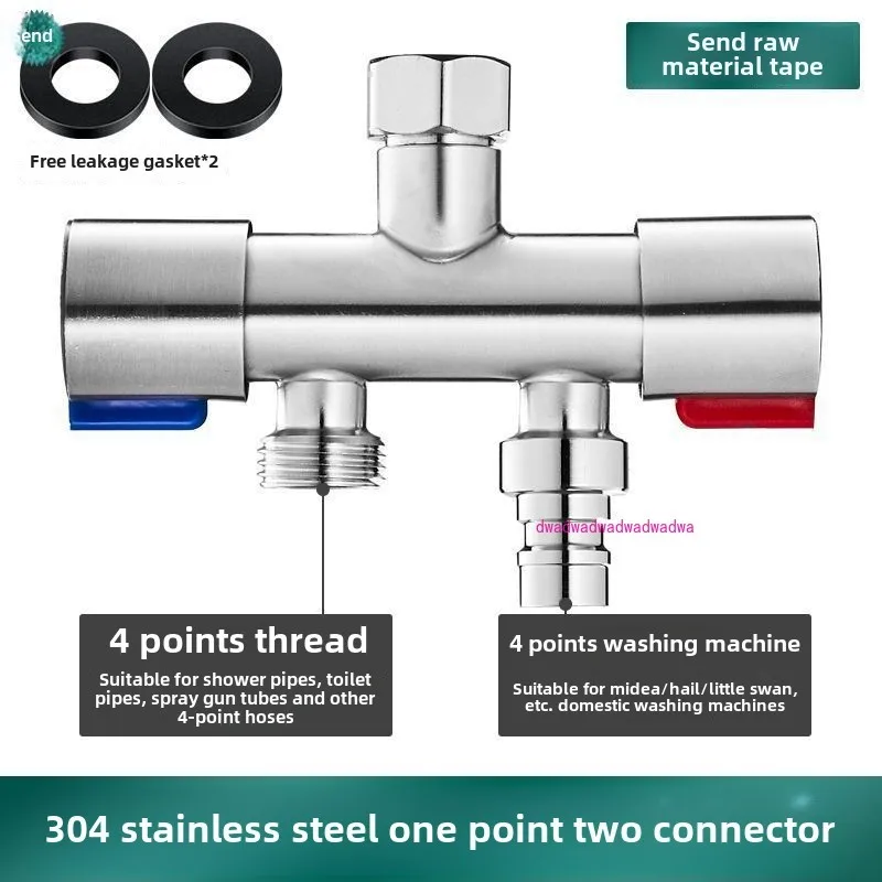 Keran Satu Pemisah Air Mesin Cuci