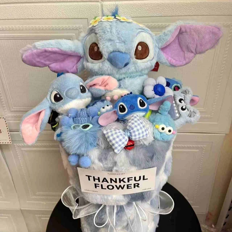 

Valentine'S Day Sanrio Hello Kitty Doll Bouquet Cartoon Doll Birthday Girl Gift Finished Product Hello Kt Cute Storage Time Long
