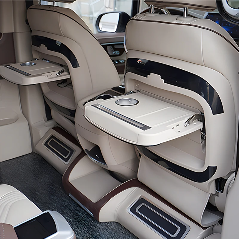 Автомобильный складной стол, держатель для чашки с беспроводной зарядкой, складной стол Vito V250 V260 W447 V-clas, подходит для Mercedes-Benz Vitos