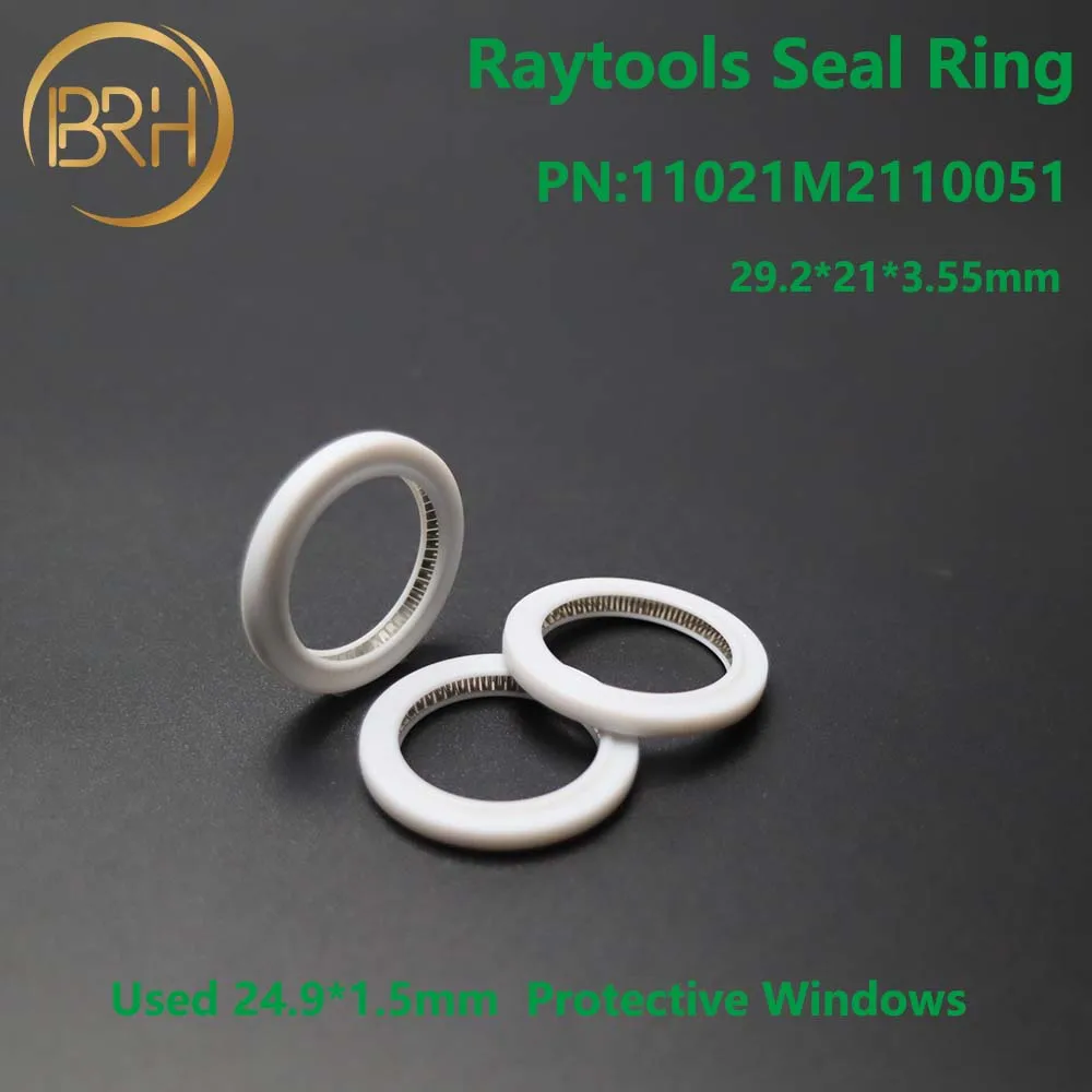 Raytools Seal Ring 11021M2110051 29.2x21x3.55mm for Upper Protective Windows 24.9x1.5mm BT240S BT210S BM109 BM111