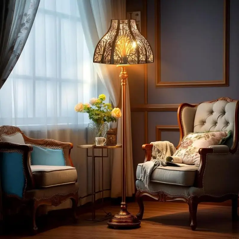 Decorative Metal Lamp Shade Including Detailed Designs High Quality Iron Material Suitable For Various Room Settings