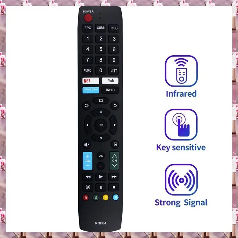 Remote Control Pengganti 2025 RNF04 untuk Remote Control Sharp TV RNF04, Remote Control Pengganti RNF04 untuk Remote Contr Sharp TV RNF04