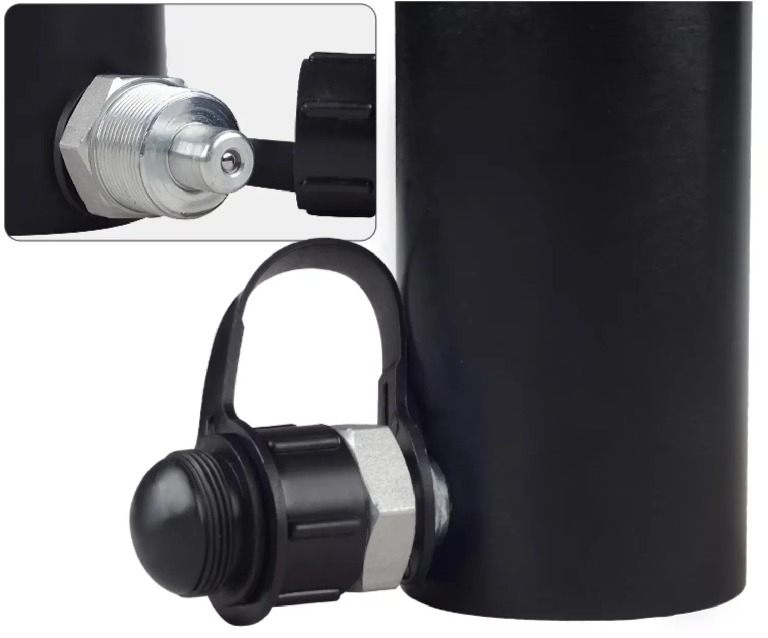 Boa qualidade 200ton 50mm gato hidráulico RAS alumínio óleo hidráulico jack RAS-20050 cilindro hidráulico vertical e horizontal