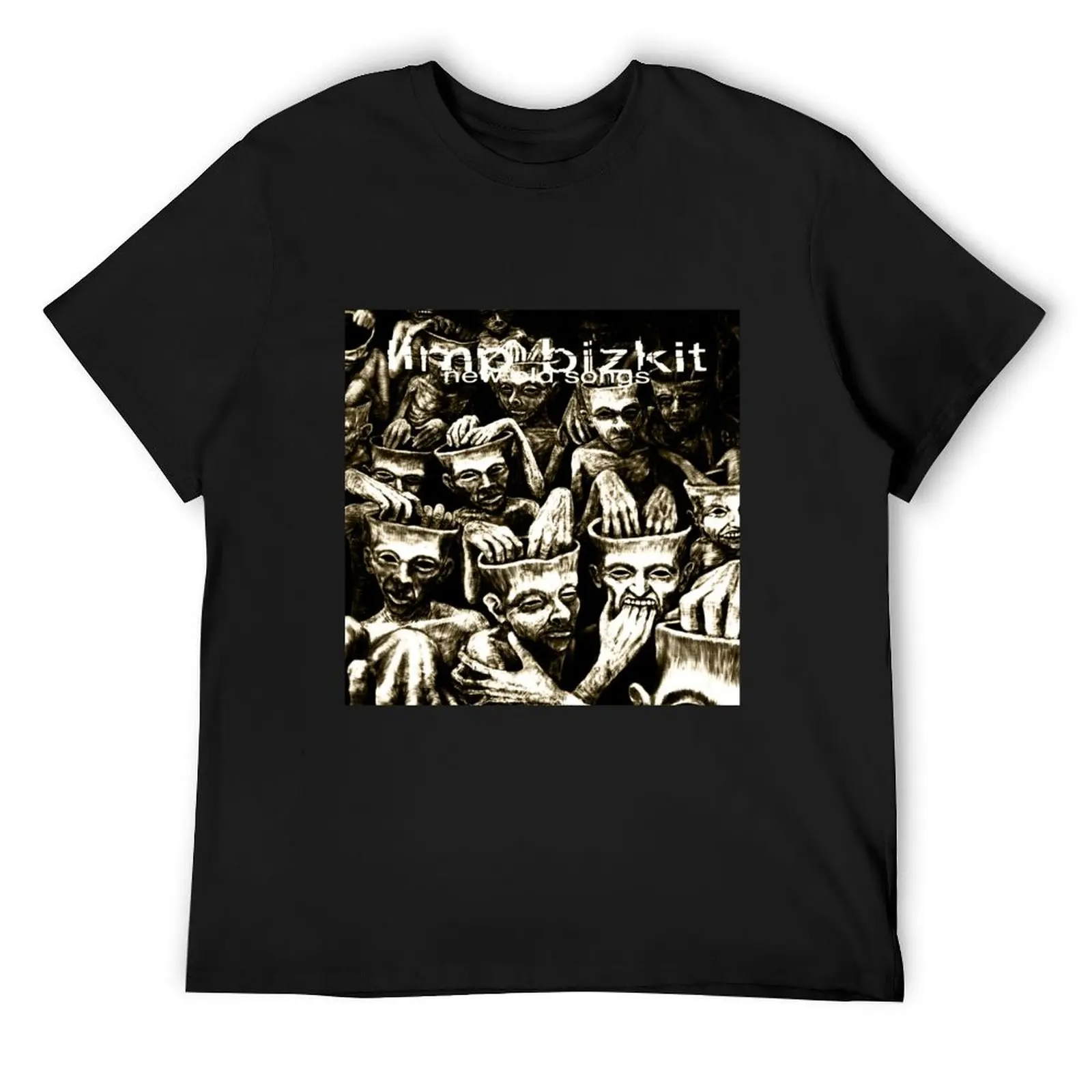 

Limp Bizkit band album T-Shirt designer shirts heavyweights topping plain plain white t shirts men