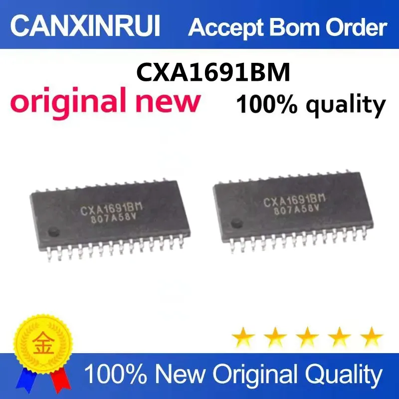 Importowany oryginalny układ radiowy FM CXA1691 CXA1691BM 1691BM, duża ilość i dobry cena.