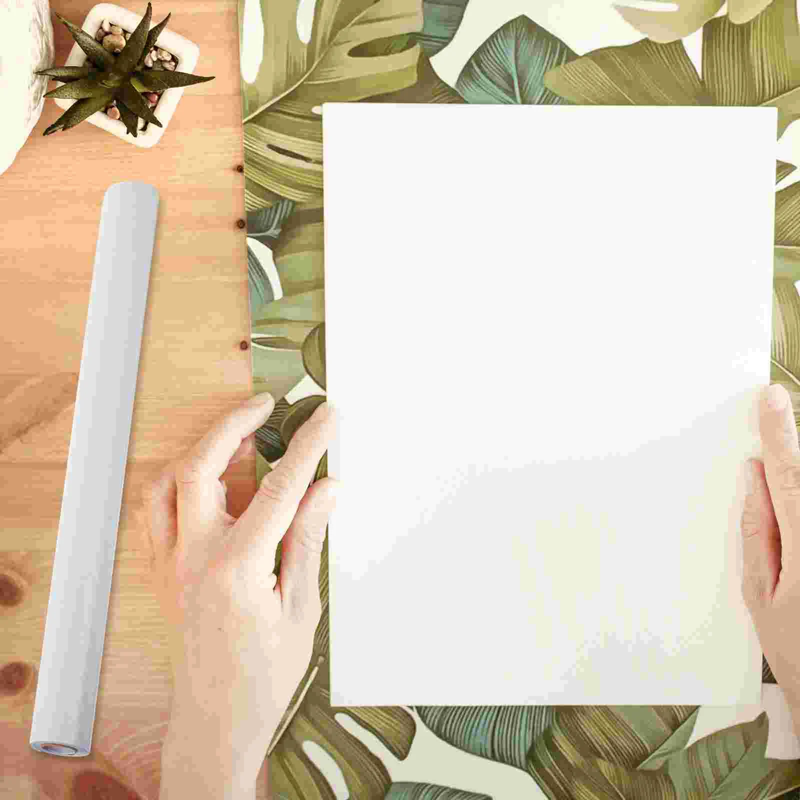 Magazine Book Cover Protective Film Transparent Covers Clear Scrapbook Protection