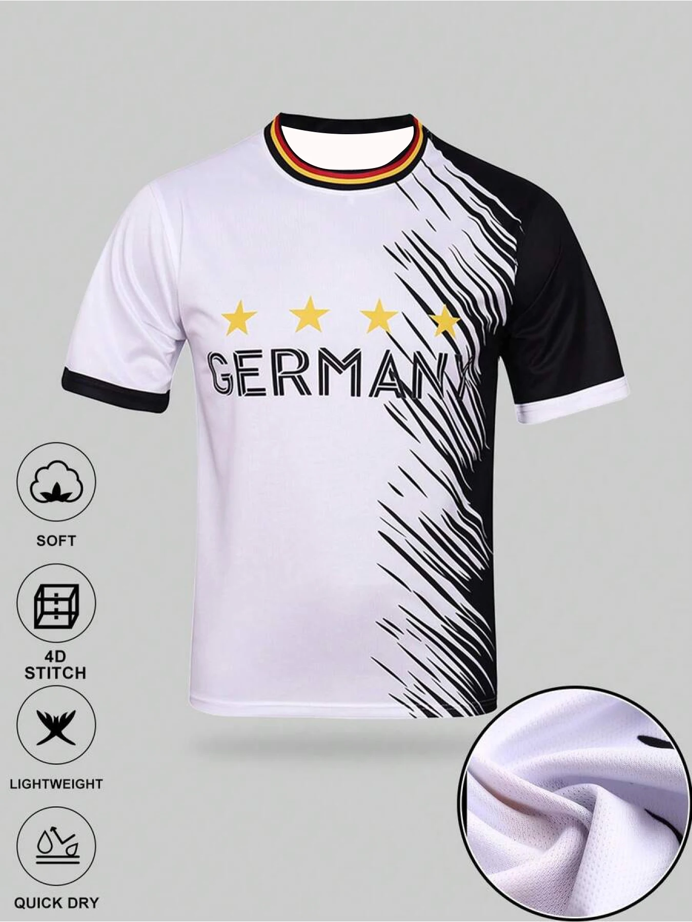 Germany National Team Soccer Jersey 2026 - 4 Stars Champion