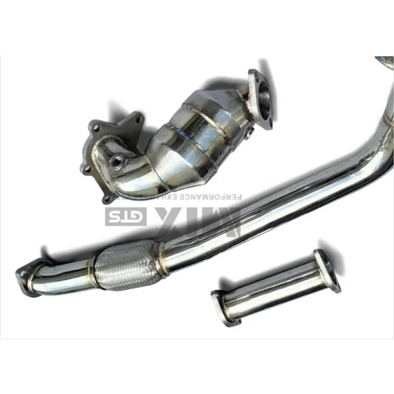 High Flow Stainless Steel Downpipe Rolls-Royce TUSCANI 2.0T Exhaust System Conversion Interface