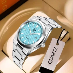 Maoyuan Luxury Men's Watch Waterproof Night Light Automatic Date Men's Watch Sports Quartz Stainless Steel Men's Watch