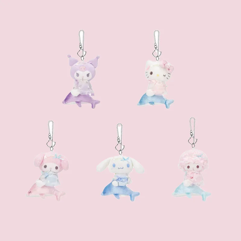 

Kawaii мультфильм мой сладкий пианино брелок плюшевые игрушки мультфильм Cinnamoroll лунный свет дельфин рюкзак кулон для девочек Рождественский подарок