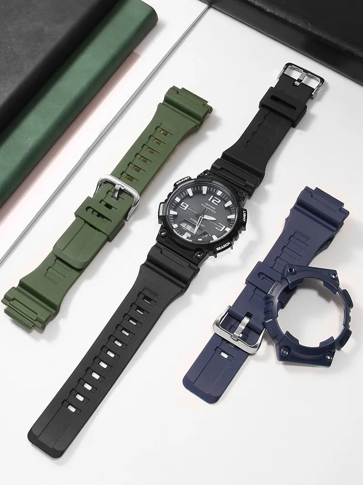 

Suitable for Personal Modification for Casio AQ-S810W WC-5208 Series Gshock Resin Watch Strap Case Non-original
