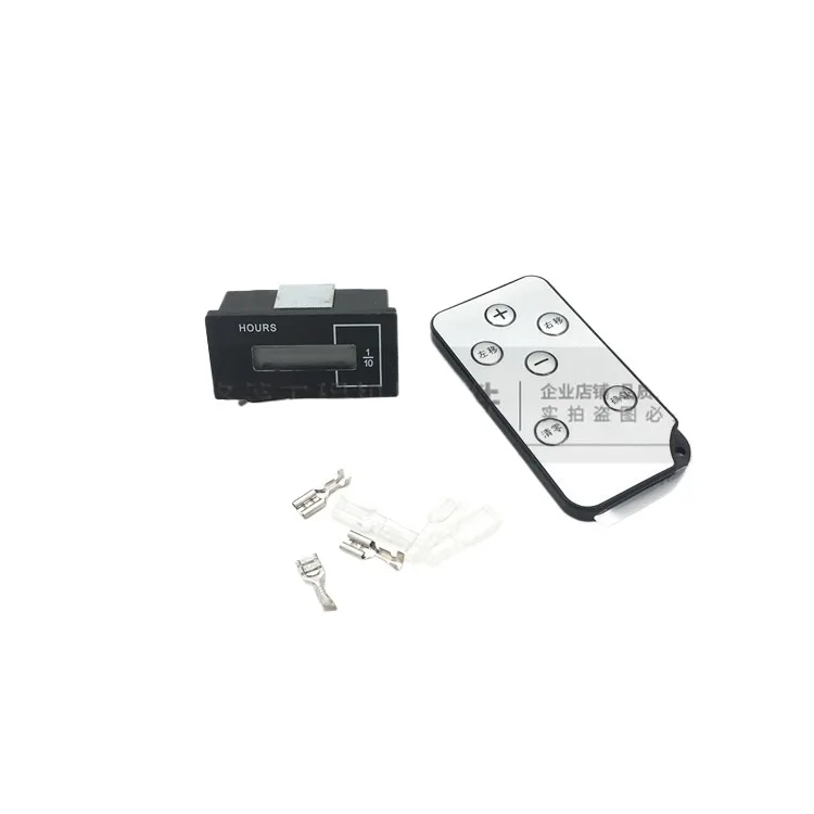 For Doosan Daewoo DXDH60 150 220 225-7 Hyundai 9 remote-controlled timer hour table excavator accessories