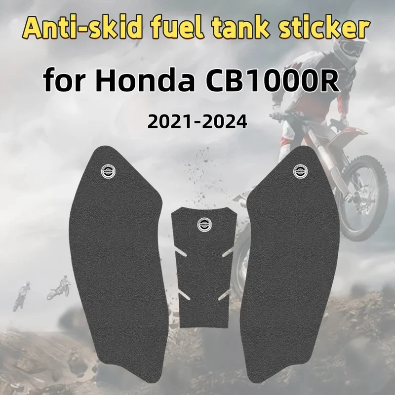 

Наклейка на топливный бак мотоцикла, наклейка в форме рыбьей кости для Honda CB1000R, черная, Ed NEO21-24