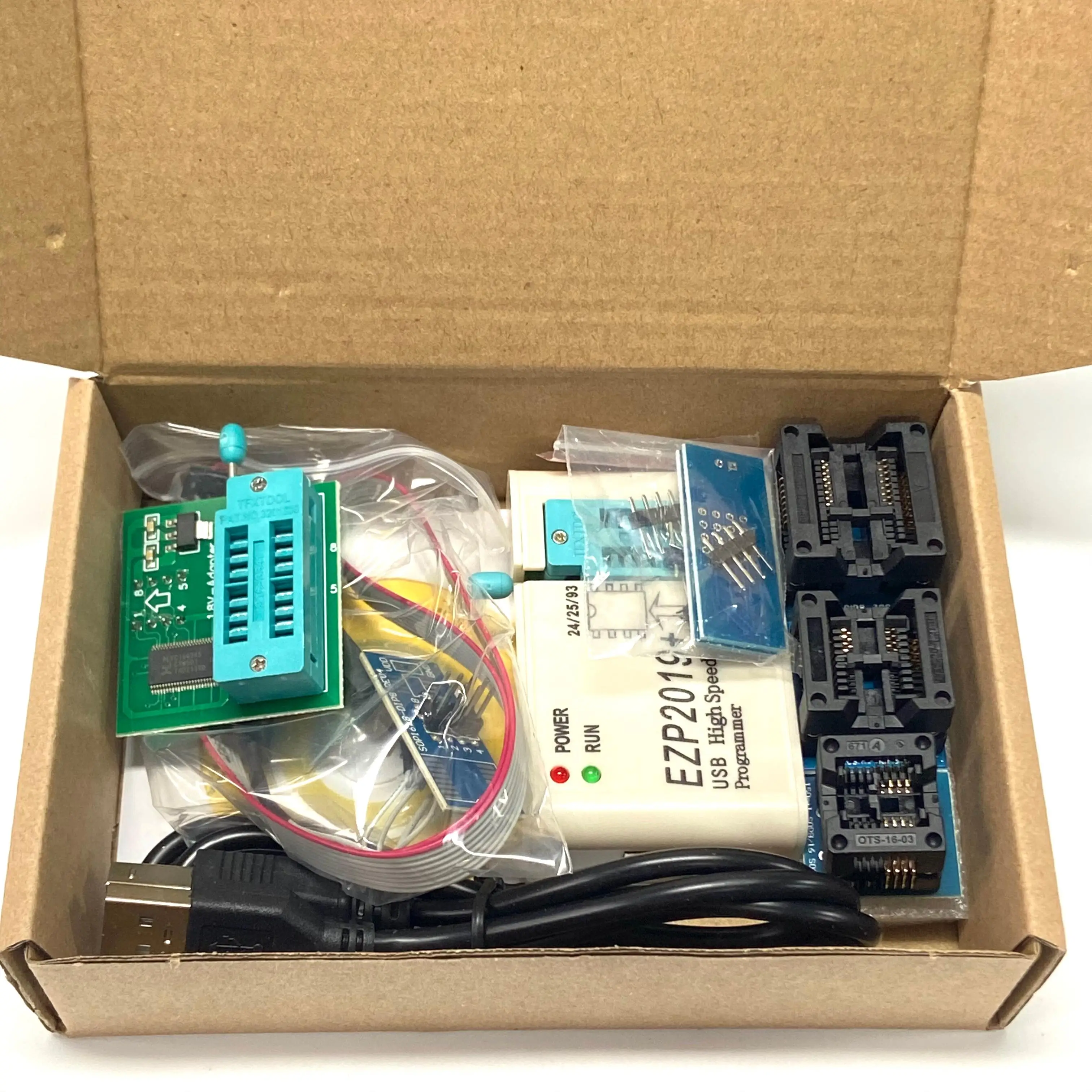 EZP2019 Szybki programator USB 24/25/93 EZP2010 2013 SOP8 SOP16 Blok wypalania EZP20