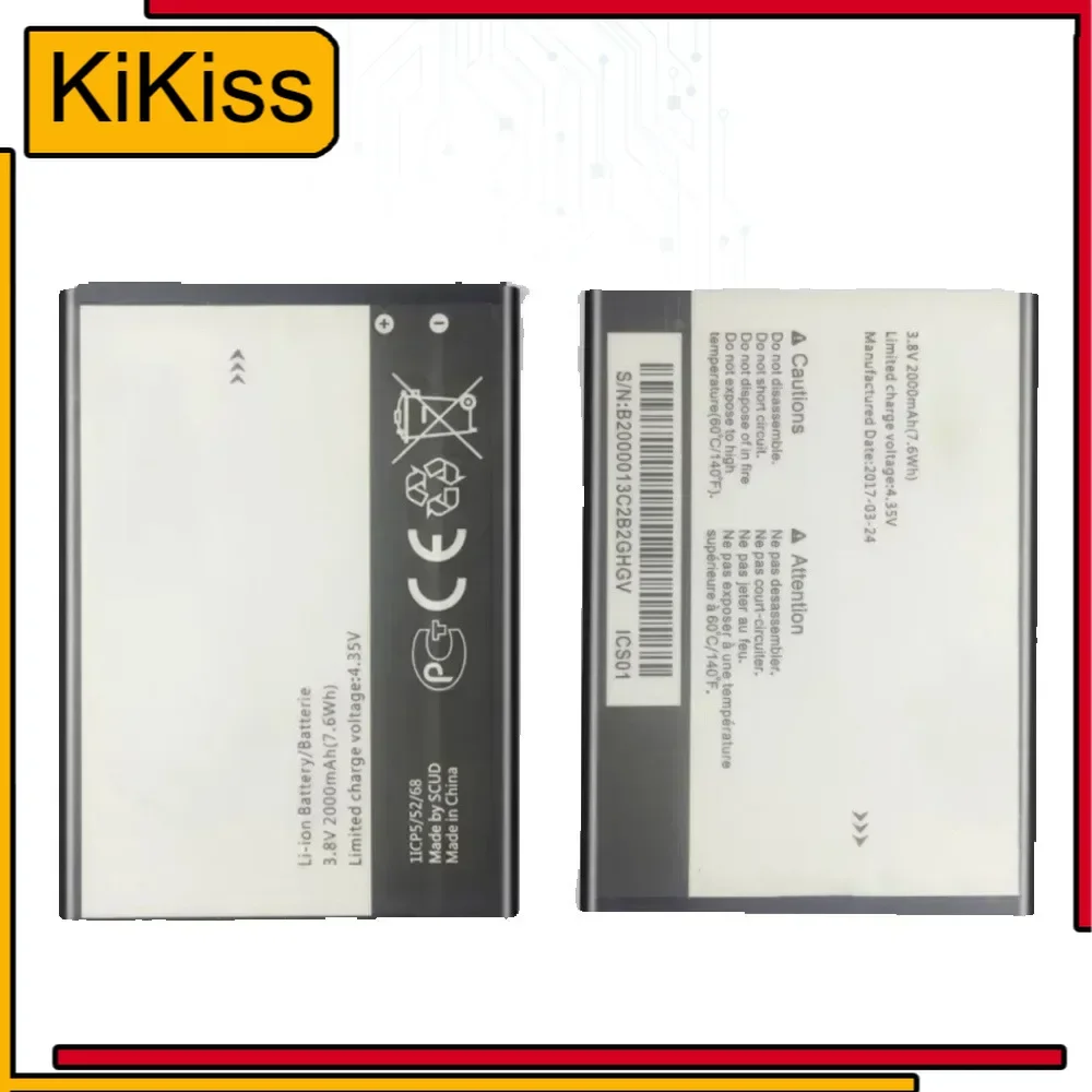 Battery For Alcatel One Touch Pop Icon A564C/Firce 2 7040 7040N 7040T TLI020F2 2000mAh Mobile Phone Batteries